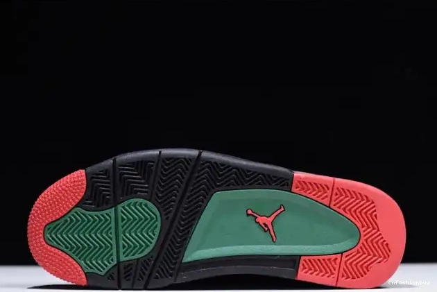 Gorge Black GUCC AQ3816-063 NRG Air 4 Red Green-Varsity Jordan 0619